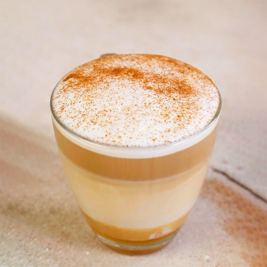 Latte Avelã, Gengibre e Cardamomo